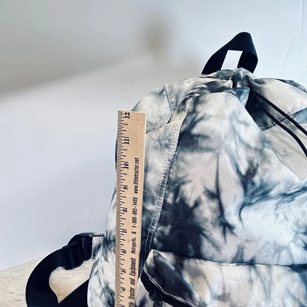 PINK Victoria's Secret Backpack Drawstring‎ Tie Dye Gym Bag Bookbag Women